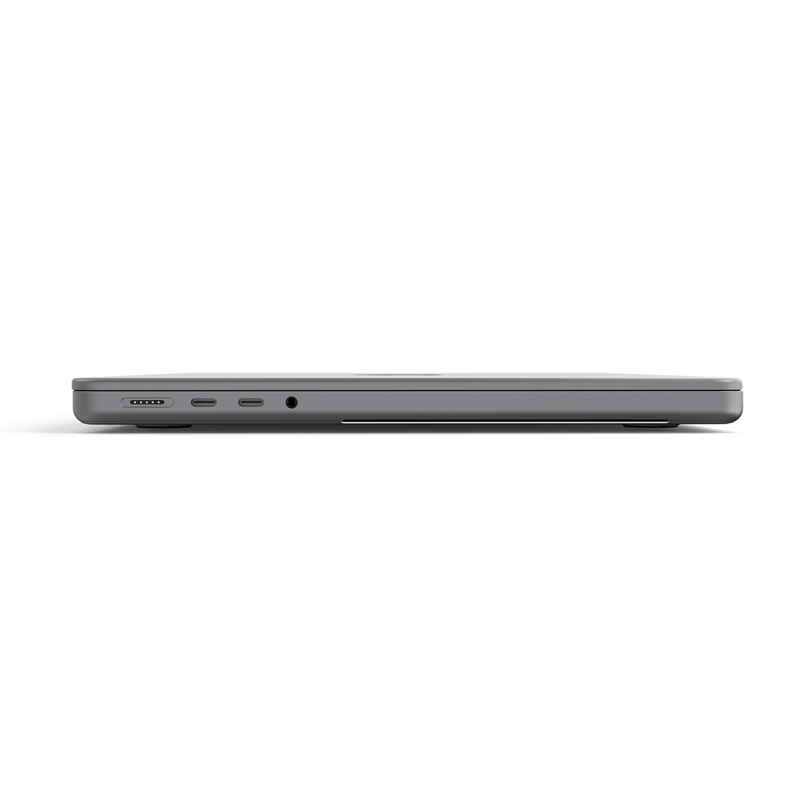 Apple MacBook Pro 14-inch M3 space gray closed left side view