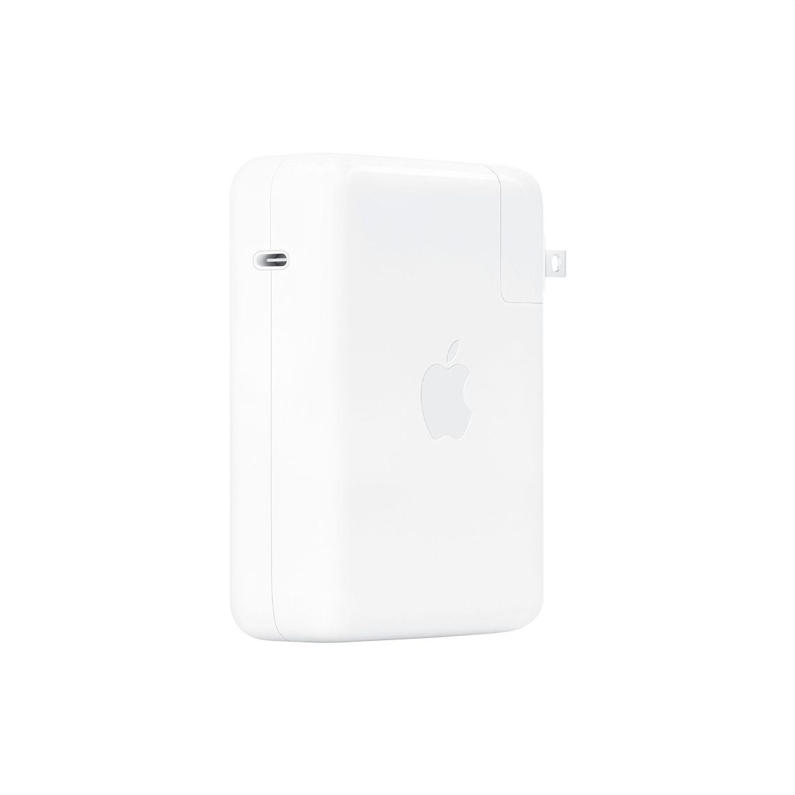 Apple 140W USB-C power adapter front view