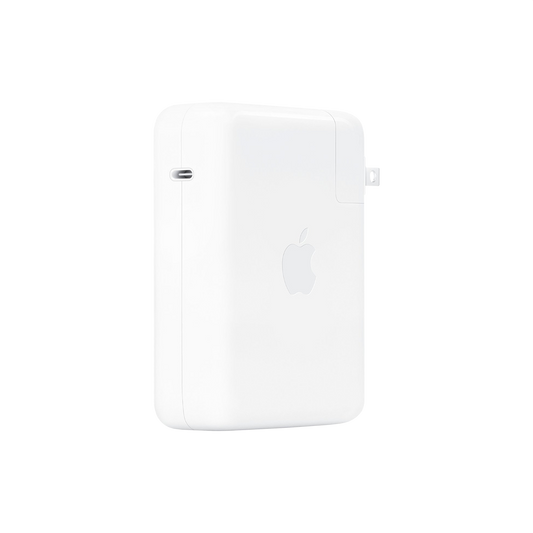 Apple 140W USB-C power adapter front view