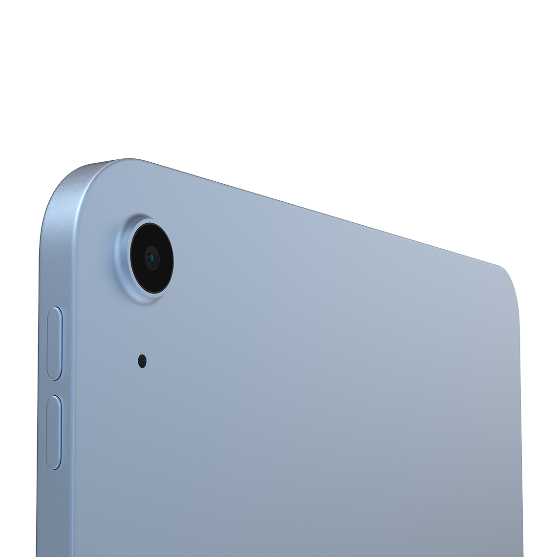 Apple iPad blue close-up view