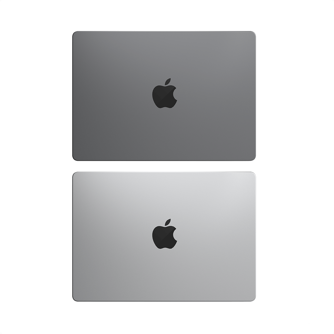 Apple MacBook Pro 14-inch M3 space gray and silver colors