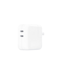 Apple 35W Dual USB-C adapter front view