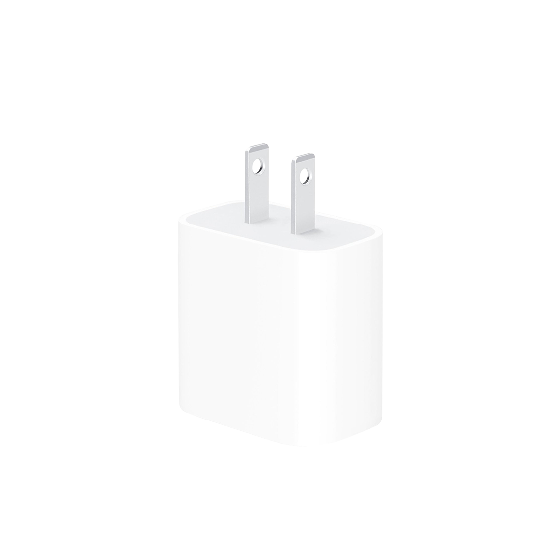 Apple 30W USB-C power adapter side view