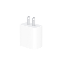 Apple 30W USB-C power adapter side view