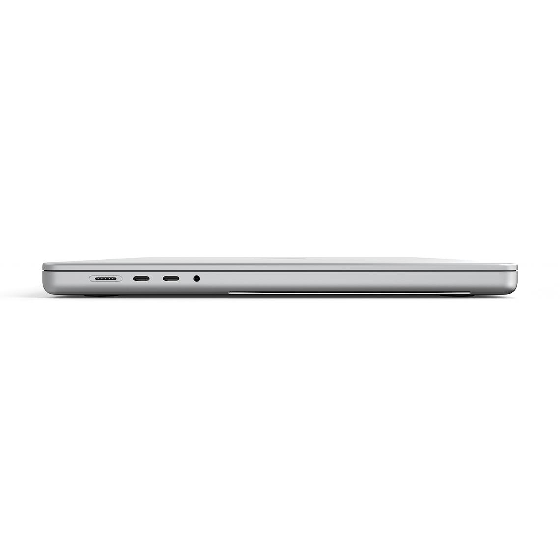 Apple MacBook Pro 16-inch M3 silver closed left side view