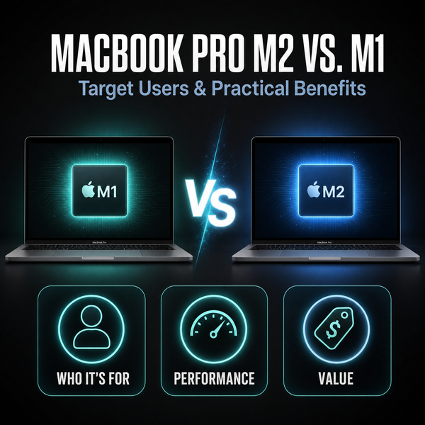 MacBook Pro M2 vs. M1: Target Users and Practical Benefits Unveiled