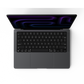 Apple MacBook Pro 14-inch M5 space black opened top view
