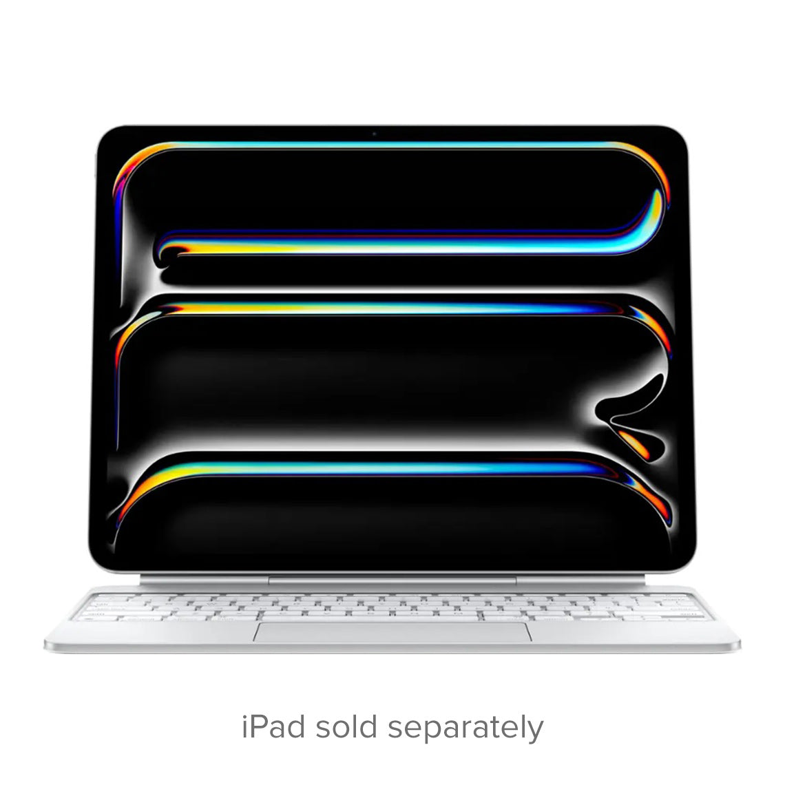 Apple Magic Keyboard for iPad Pro 13-inch M4 English layout white front view