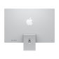 Apple iMac silver with 4 USB-C port rear view