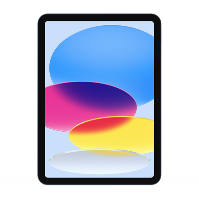 Apple iPad blue front view