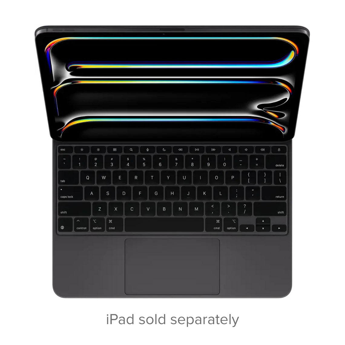 Apple Magic Keyboard for iPad Pro 13-inch M4 English layout black top view