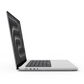 Apple MacBook Pro 16-inch M3 silver opened left side view