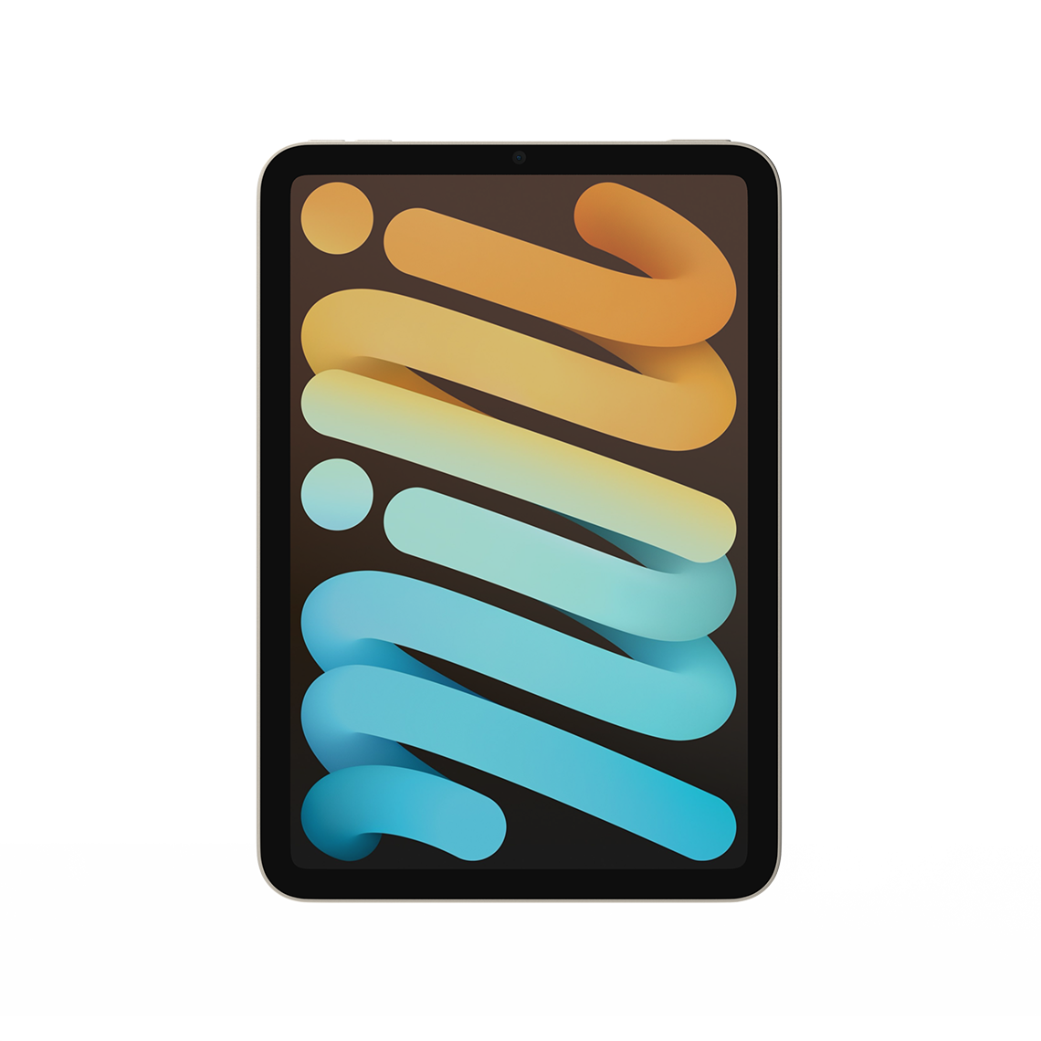 Apple iPad Mini starlight front view