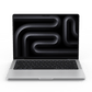 Apple MacBook Pro 14-inch M3 silver front view