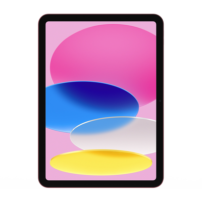 Apple iPad pink front view