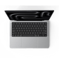 Apple MacBook Pro 14-inch M3 Pro silver opened top view