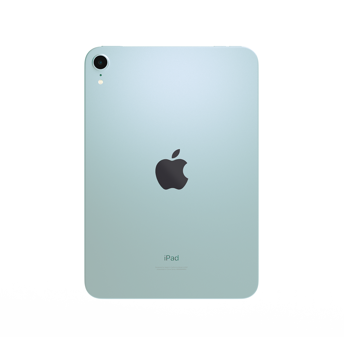 Apple iPad Mini 7th Gen Blue rear view