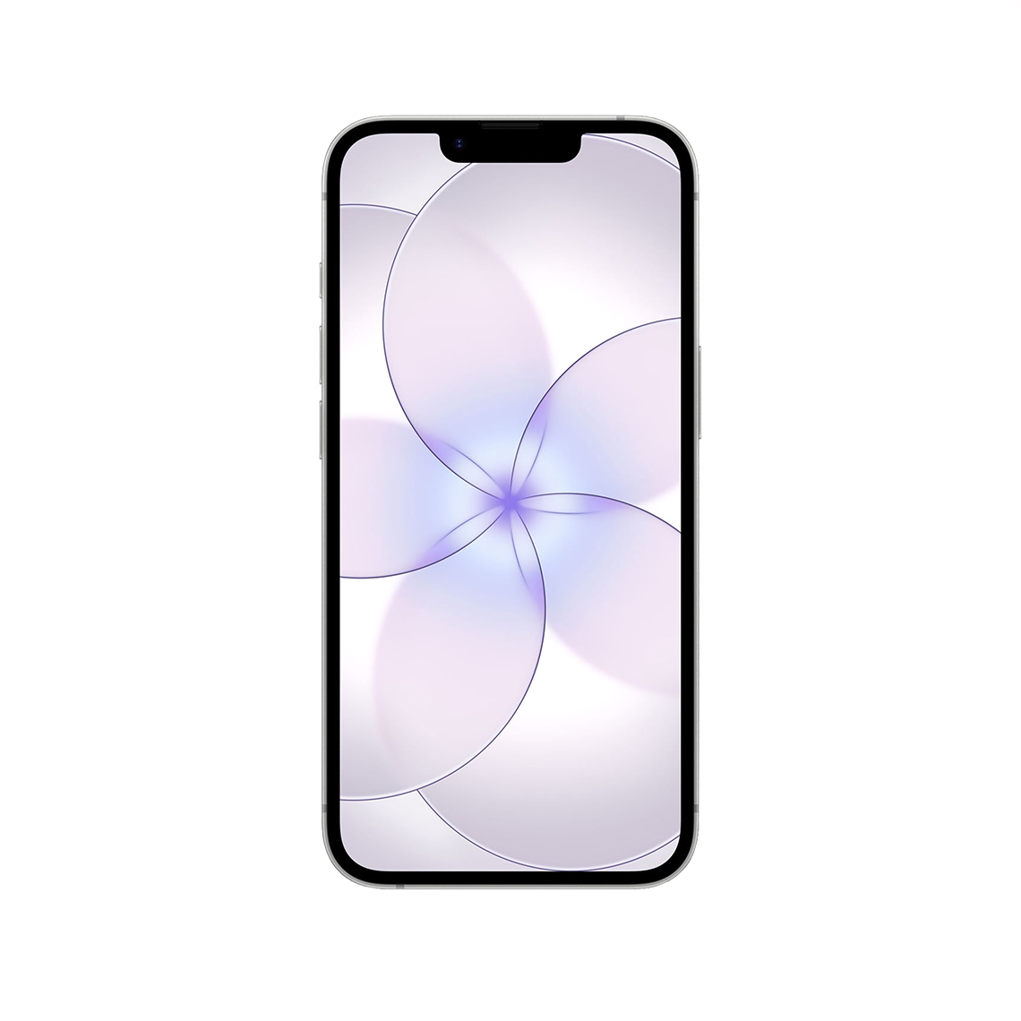 The Apple iPhone 17e white color front view