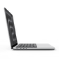 Apple MacBook Pro 14-inch M3 Pro silver opened left side view