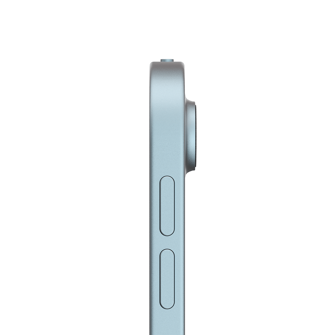 Apple iPad Air blue side view