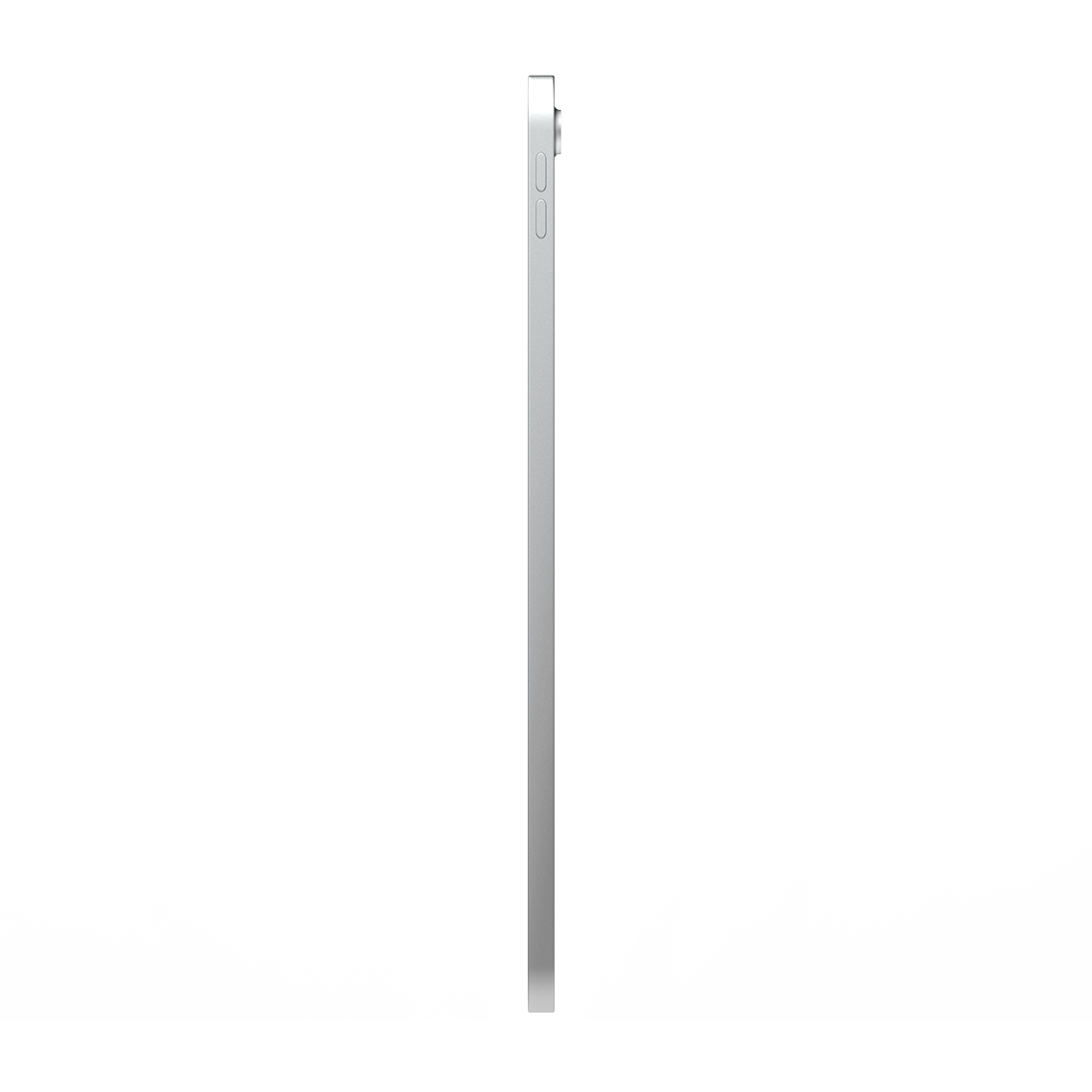 Apple iPad silver side view