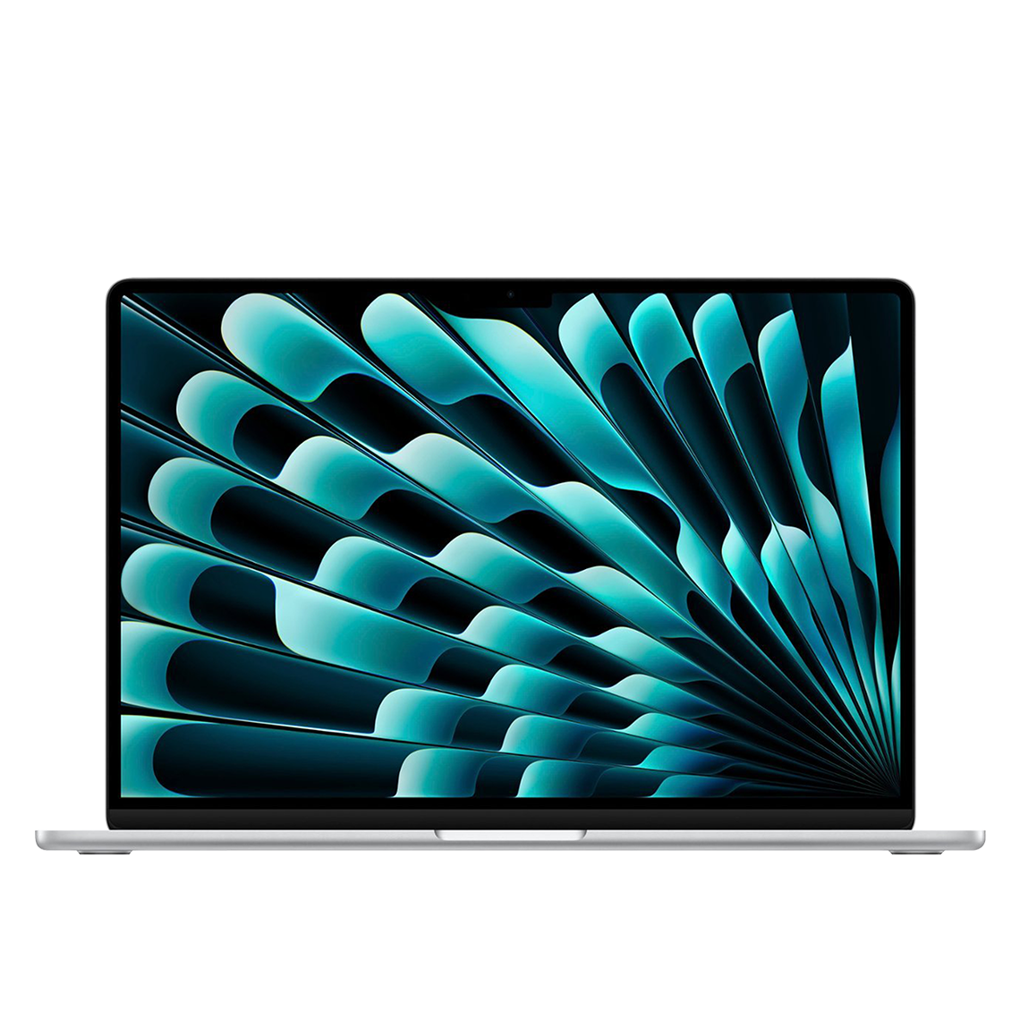 Apple 15-inch MacBook Air silver front view