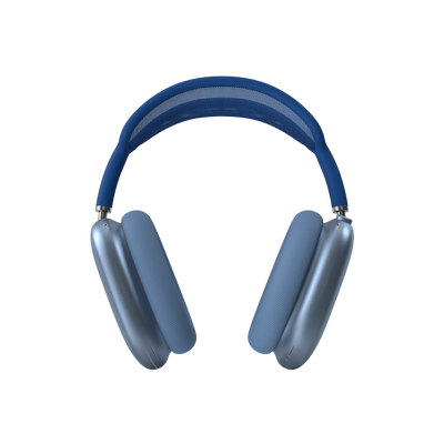 Apple AirPods Max blue front view