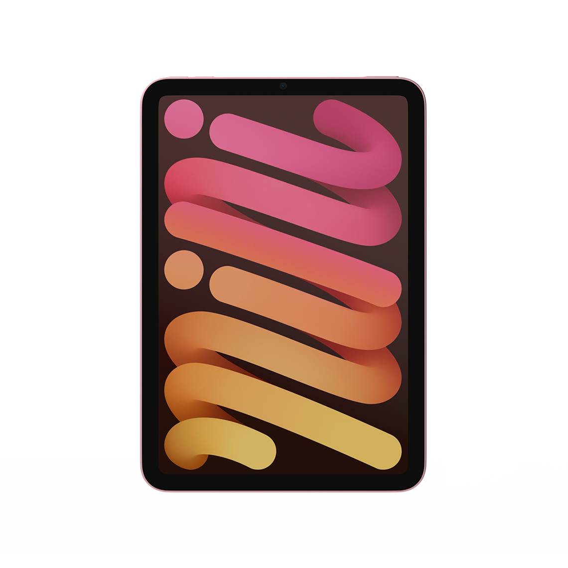 Apple iPad Mini pink front view