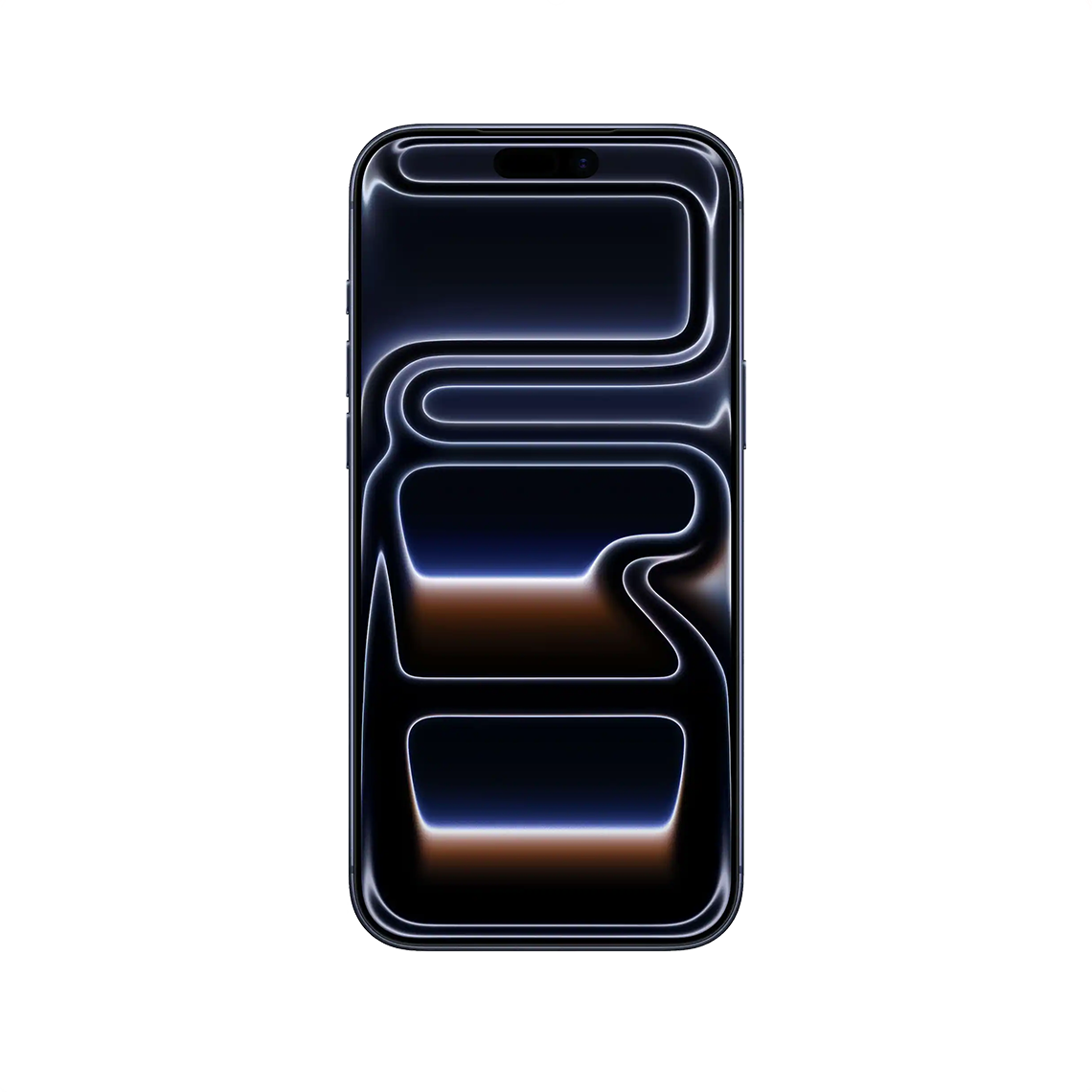 The Apple iPhone 17 Pro Max deep blue color front view
