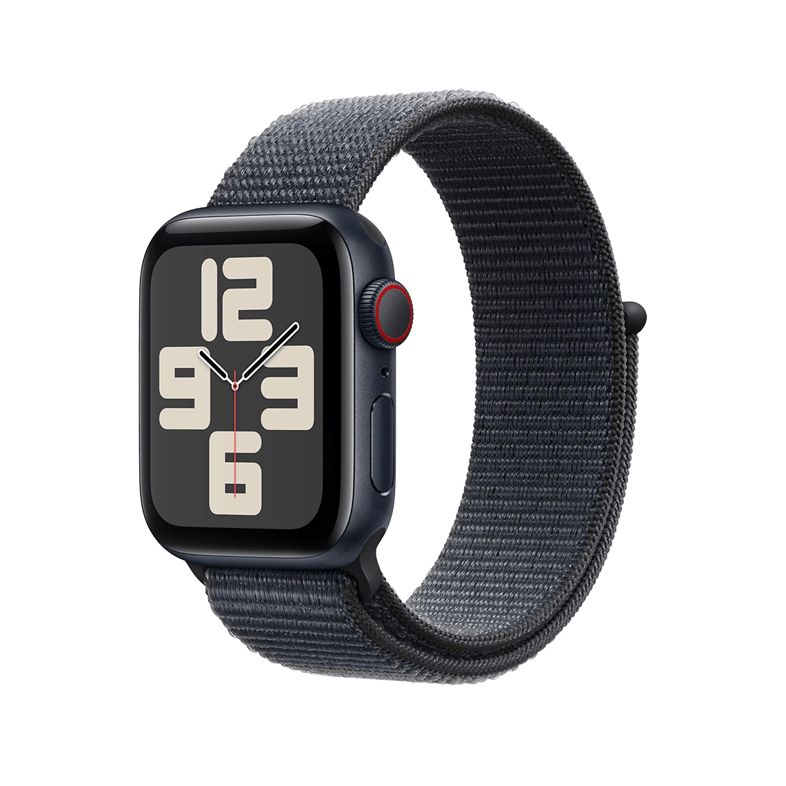 Apple Watch SE 2 44mm GPS + Cellular - Midnight w/ Ink Sport Loop, Open Box