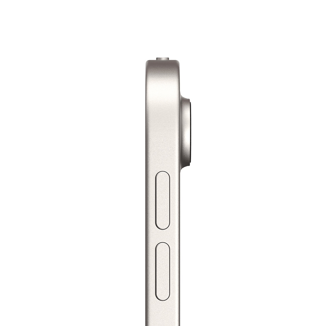 Apple iPad Air starlight side view