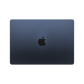 Apple 13-inch MacBook Air M4 midnight closed top view