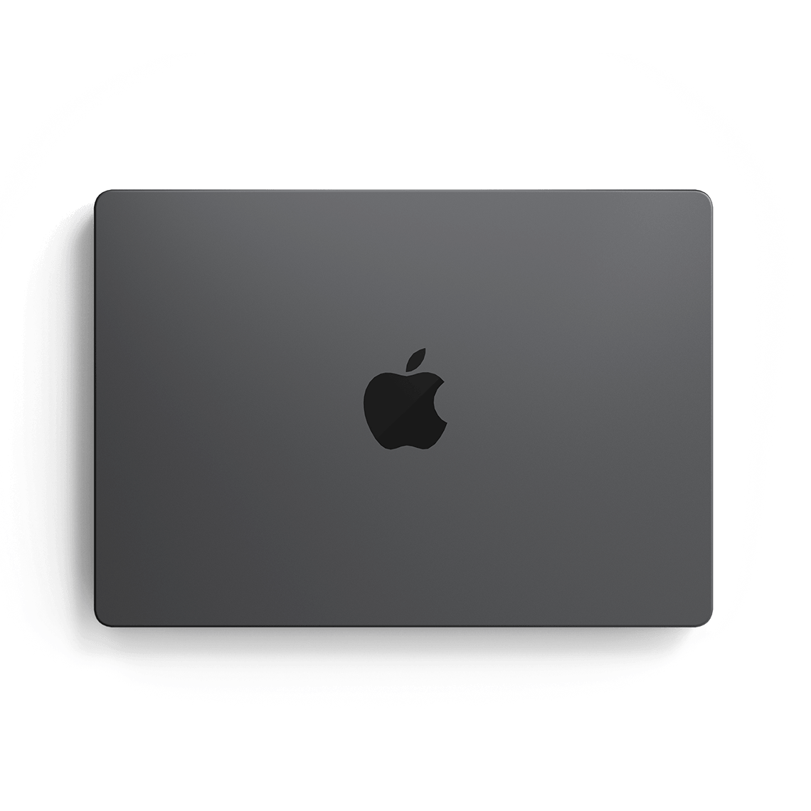 Apple MacBook Pro 14-inch M3 space black closed top view