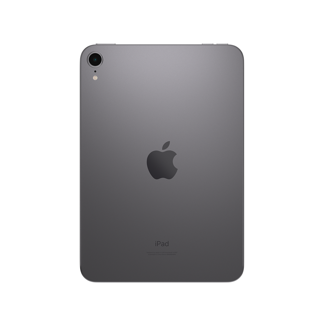 Apple iPad Mini space gray rear view