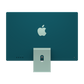 Apple iMac green with 4 USB-C port rear view