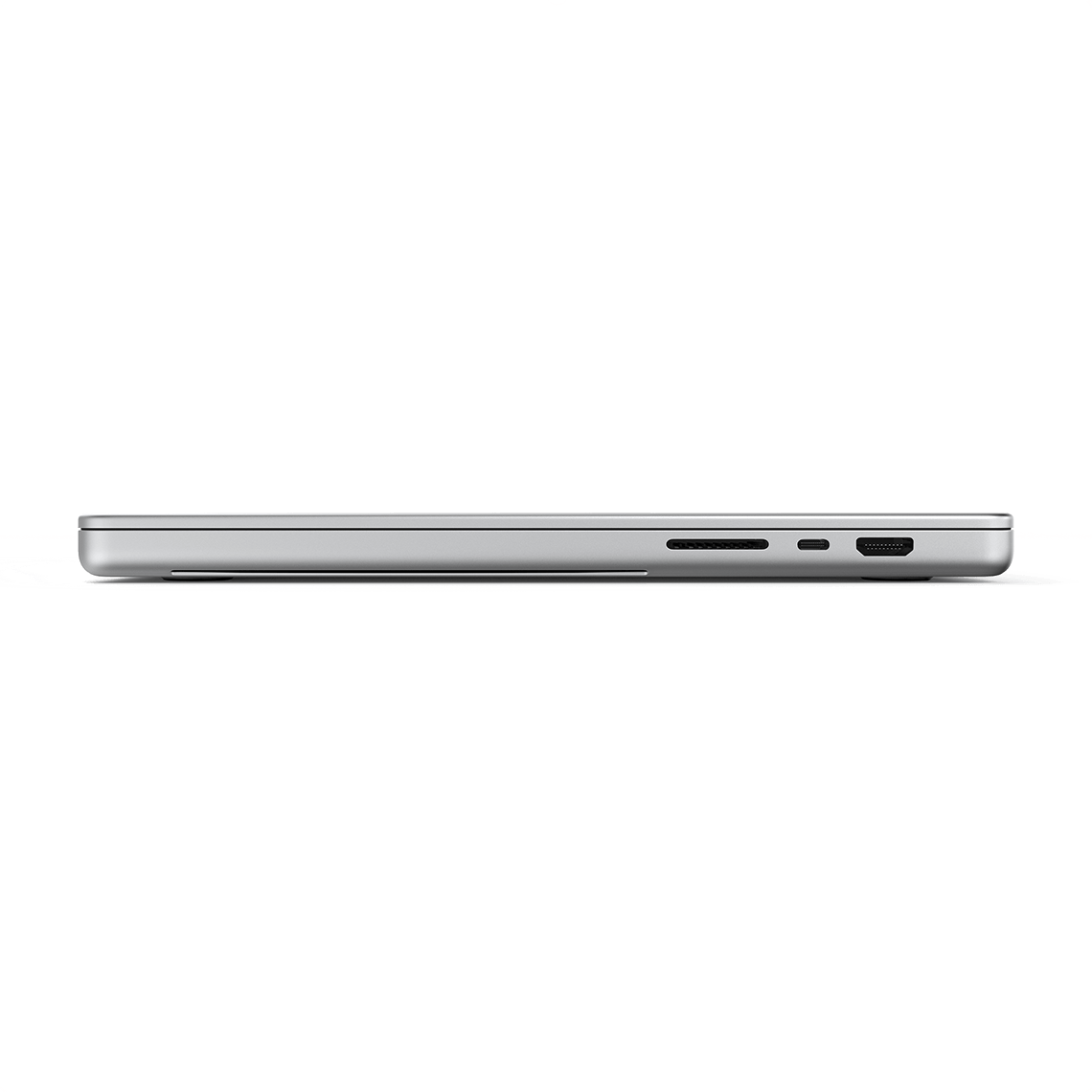 Apple MacBook Pro 16-inch M4 silver closed right side view
