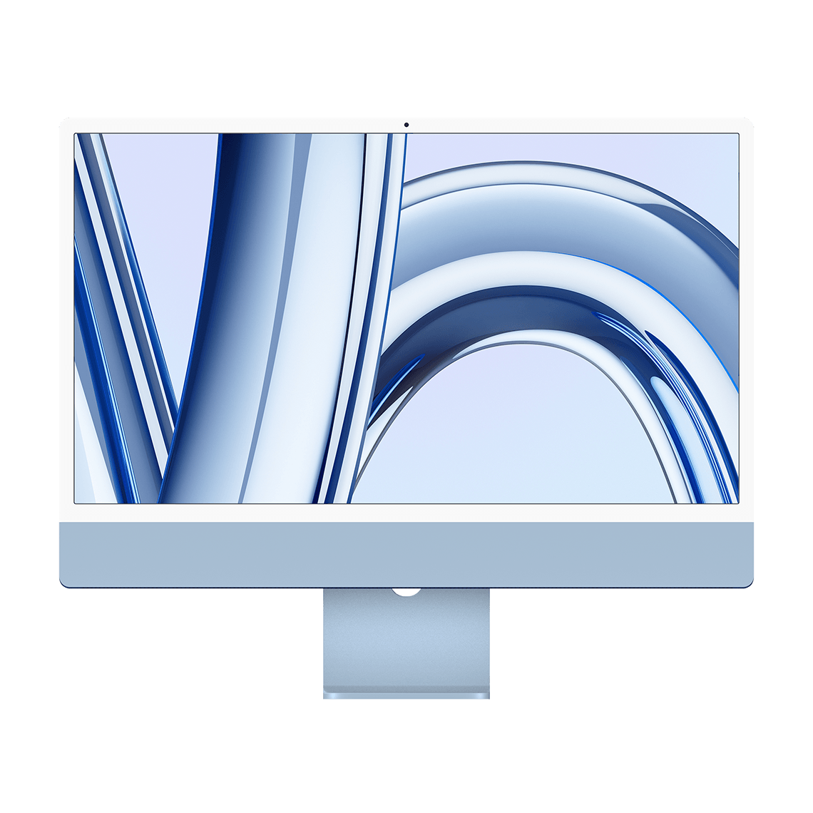 Apple M3 iMac 24-inch - Blue - 8GB RAM, 256GB Flash, 8-Core GPU, 2 Ports, Open Box