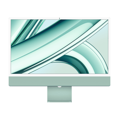 Apple iMac M3 green front view