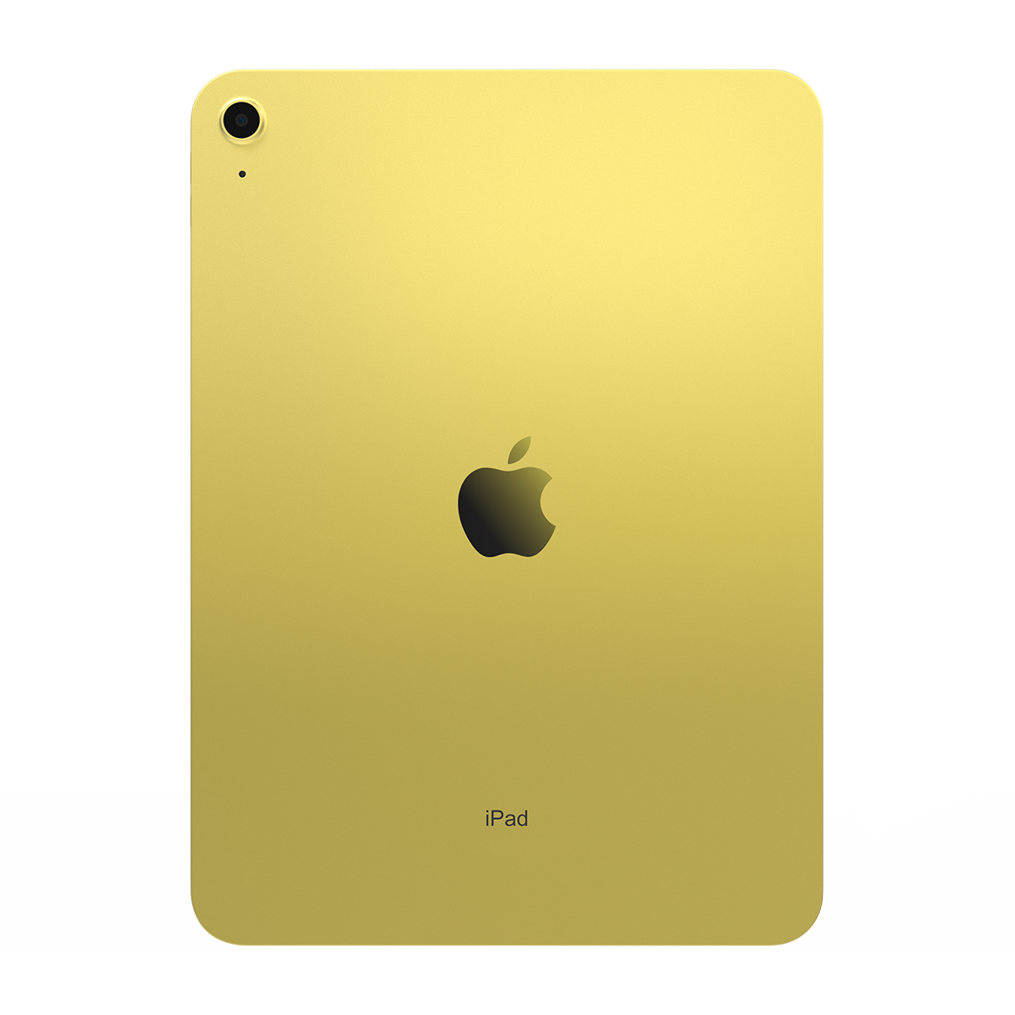 Apple iPad yellow rear view
