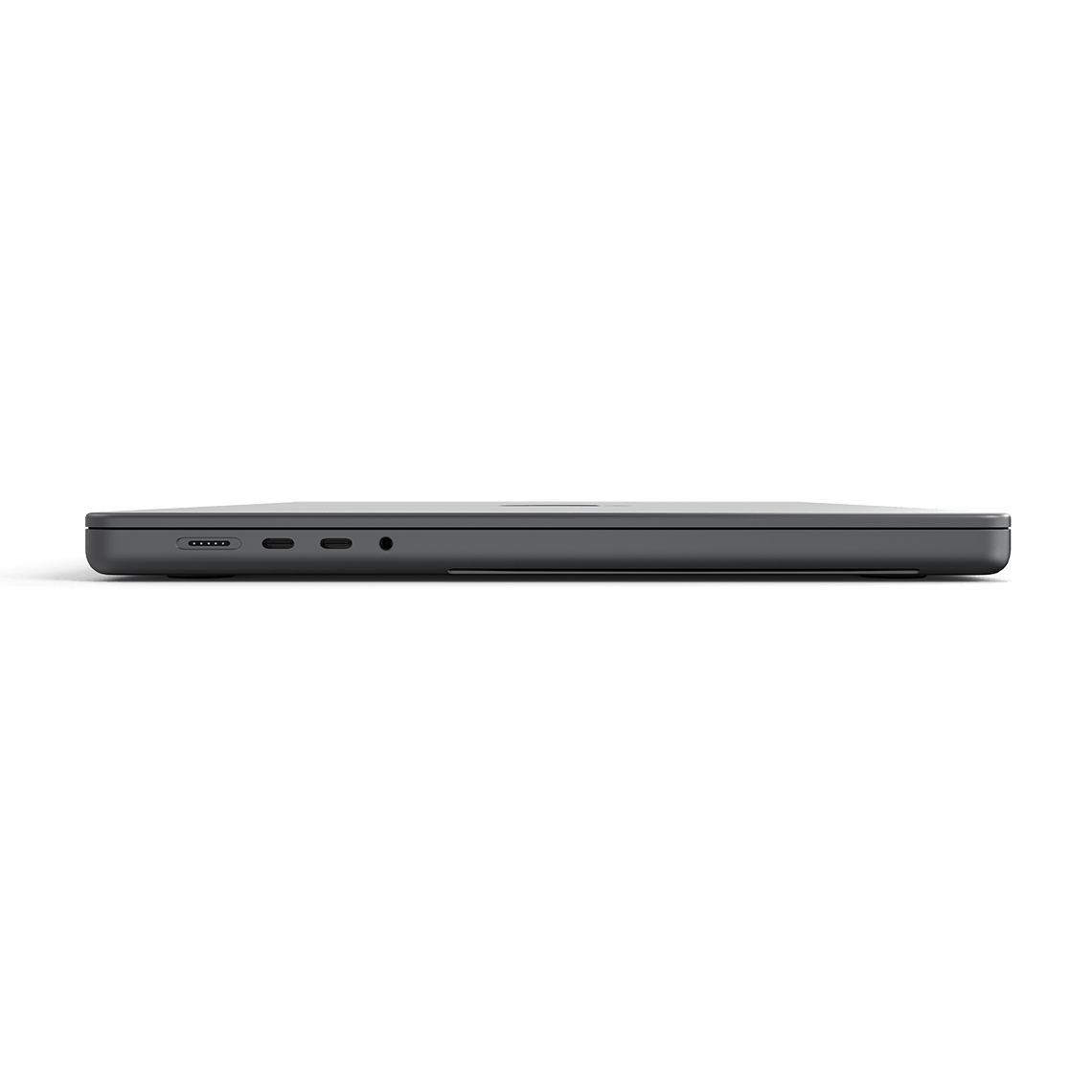 Apple MacBook Pro 16-inch M4 space black closed left side view