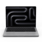 Apple MacBook Pro 14-inch M3 space gray front view
