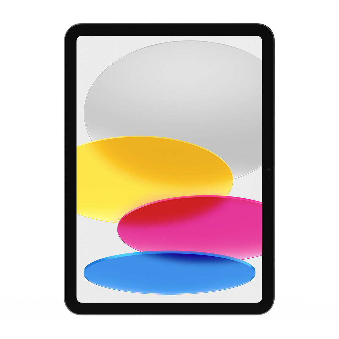 Apple iPad silver front view