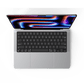 Apple MacBook Pro 14-inch M4 silver opened top view