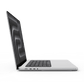 Apple MacBook Pro 16-inch M3 silver opened left side view