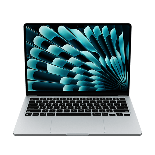 Apple 13-inch MacBook Air M4 silver front view