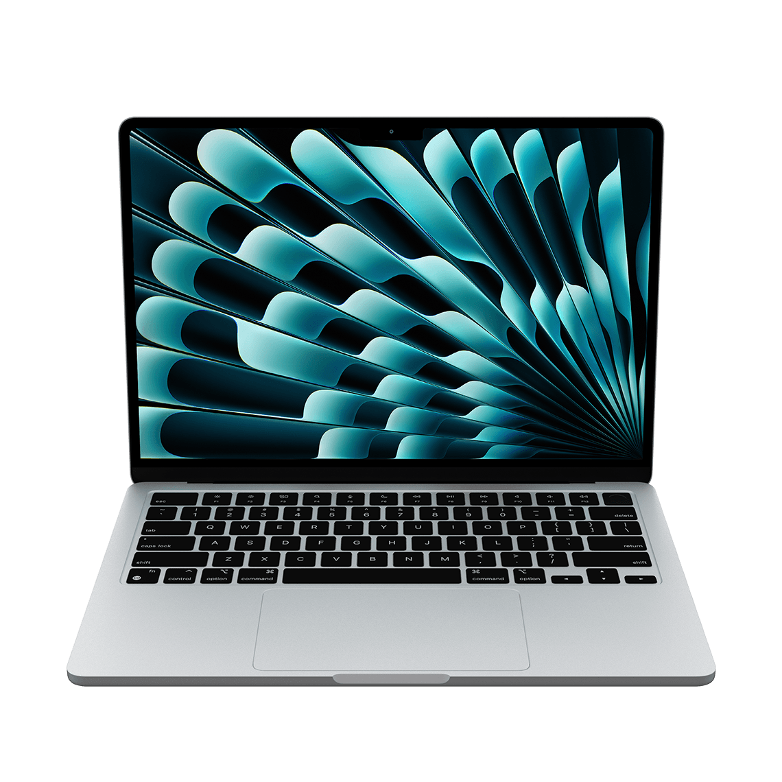 Apple 13-inch MacBook Air M4 silver front view