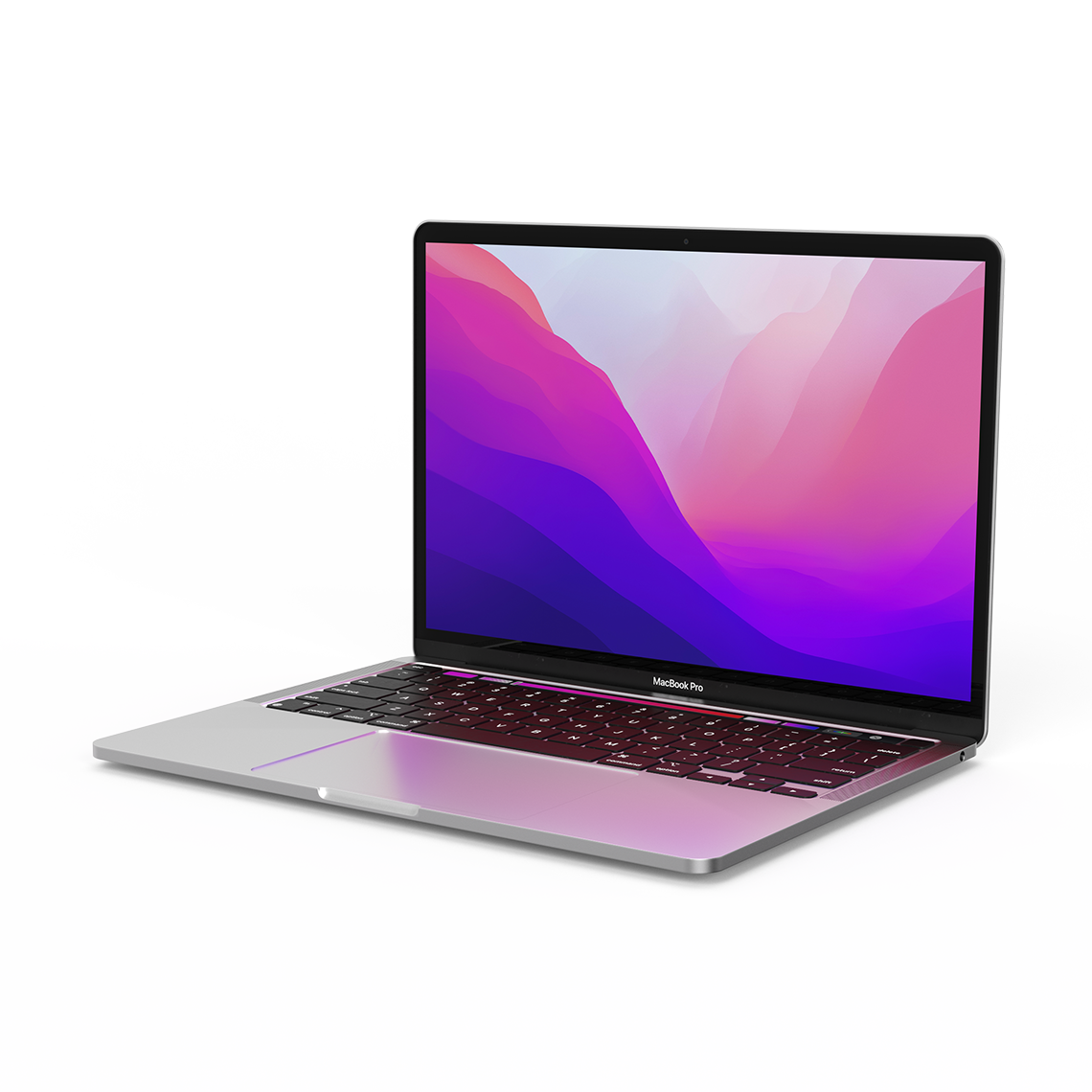 Apple 13-inch MacBook Pro M2 open side view