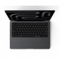 Apple MacBook Pro 14-inch M3 space black opened top view