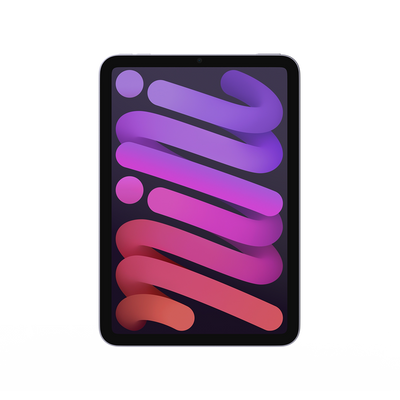 Apple iPad Mini purple front view