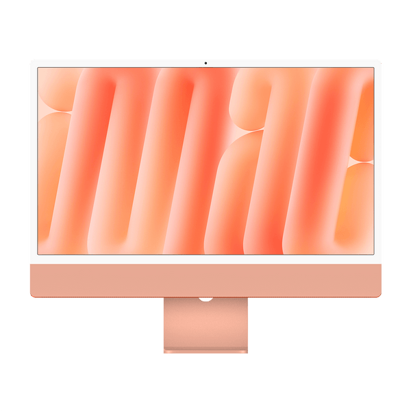 Apple M4 iMac 24-inch - Orange - 24GB RAM, 512GB Flash, 10-Core GPU, 4 Apple M4 iMac 24-inch - Orange - 24GB RAM, 512GB Flash, 10-Core GPU, 4